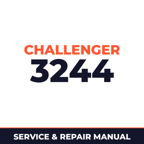 Challenger John Deere Terra Gator 3244 Chassis Machine Service & Repair Manual