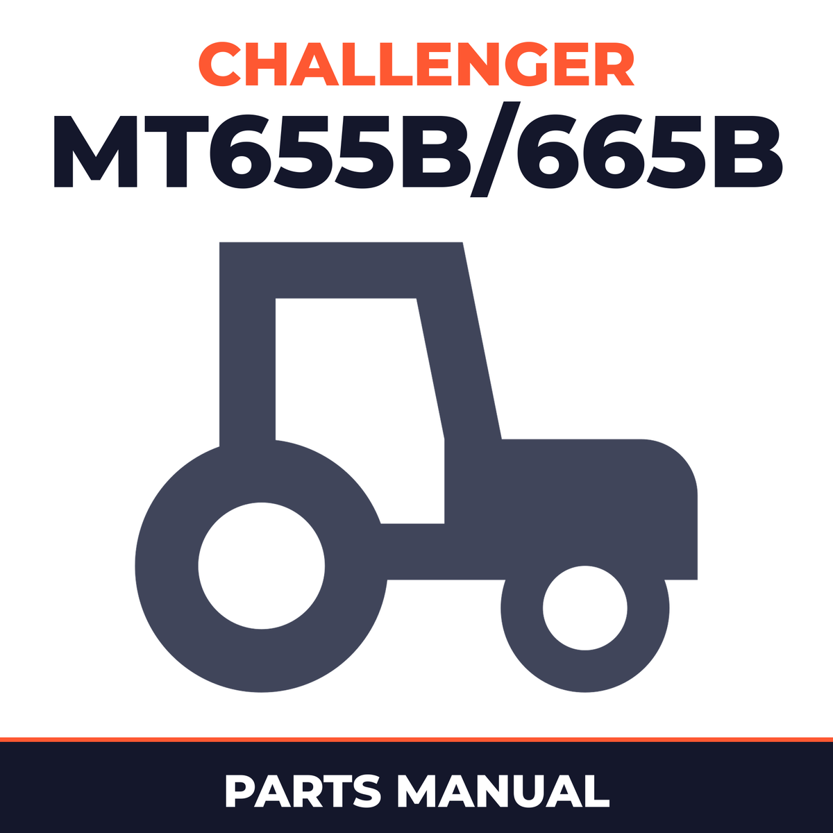 Challenger MT655B/665B Tractor Parts Manual