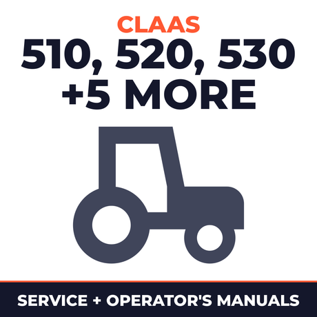 Claas Arion 510 520 530 540 610 620 630 640 Tractor Operation Service & Repair Manual