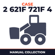 Collection of 2 files: Case 621F & 721F Tier 4 Wheel Loader Service Repair Manual & Operators Manual - IMPROVED