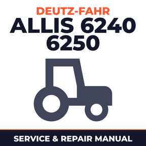 Deutz Fahr Allis 6240 6250 Tractor Service & Repair Manual