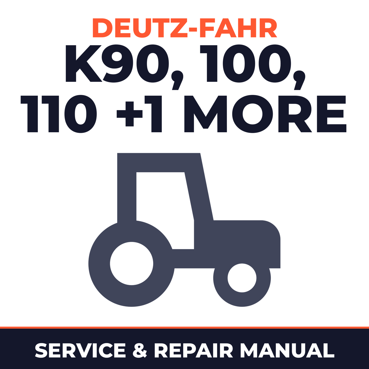 Deutz Fahr Front Axle For Agrotron K 90 100 110 120 Tractor Service & Repair Manual