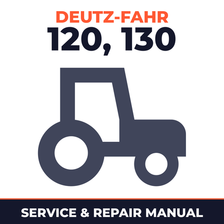 Deutz Fahr Tractor Front Axle Agrotron 120 130 Service & Repair Manual