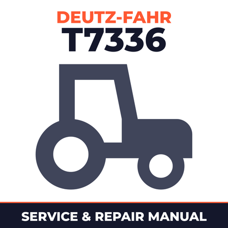 Deutz Fahr Tractor ZF Rear Axle T7336 Service & Repair Manual