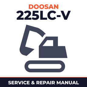Doosan Daewoo 225LC-V Excavator Service Repair Manual