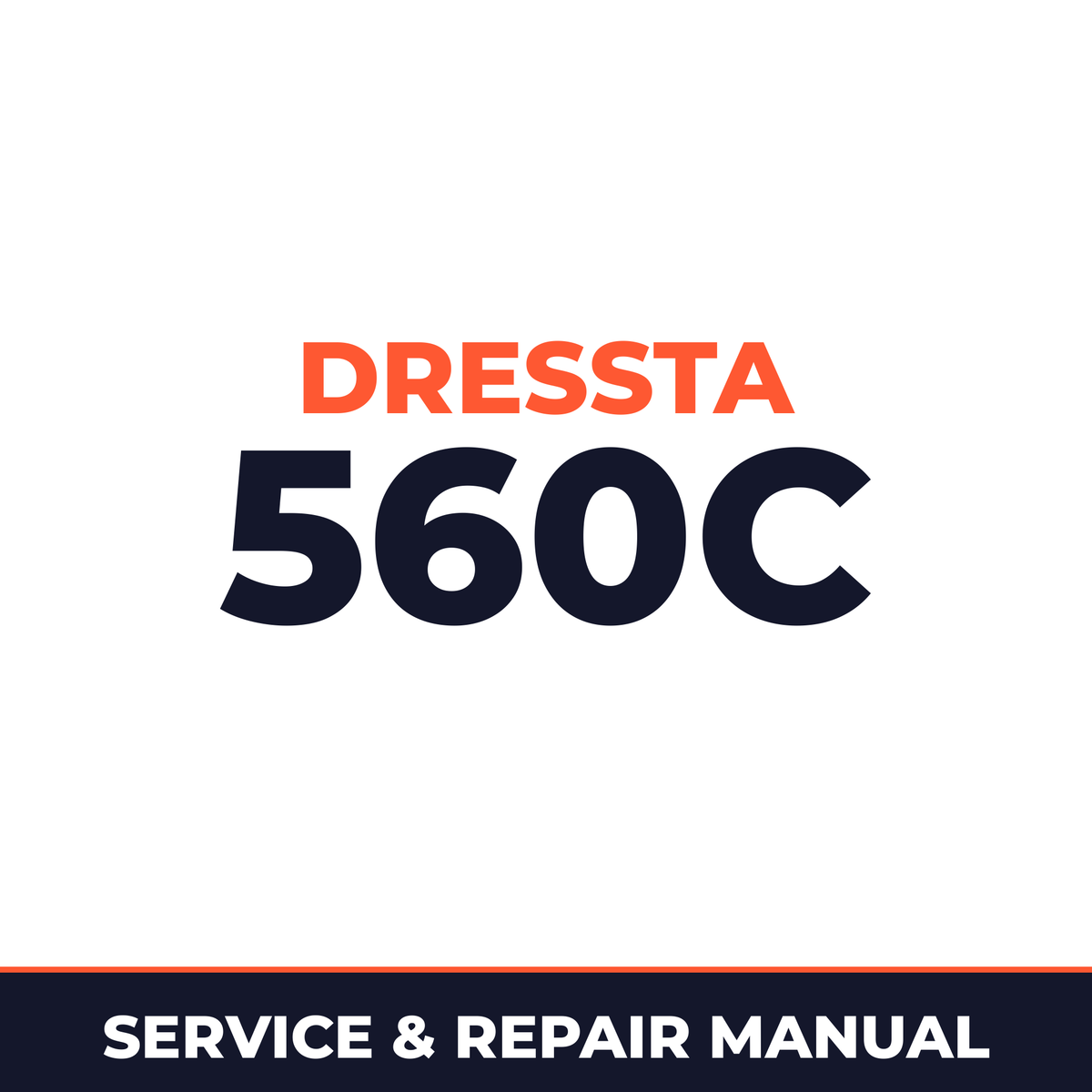Dressta 560C shop manual