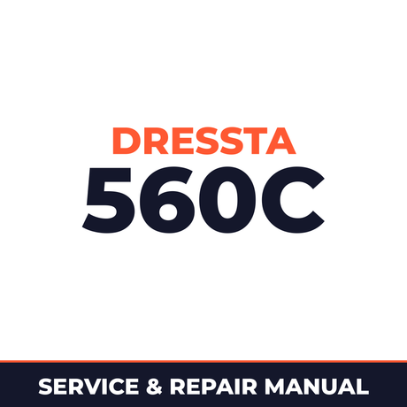 Dressta 560C shop manual