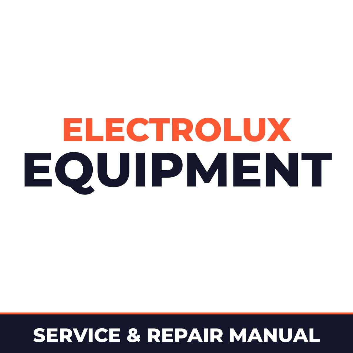 Electrolux Snowthrower Machine Service & Repair Manual