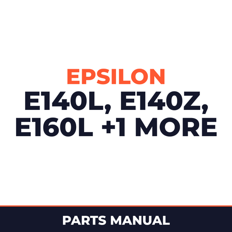 Epsilon E140L,E140Z, E160L and E165Z parts list