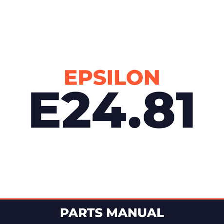 Epsilon E24.81 parts list