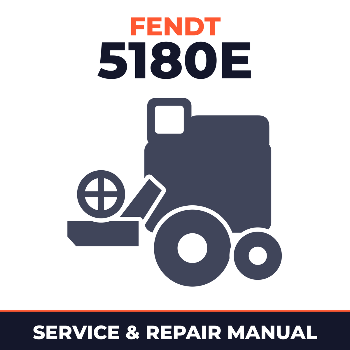 Fendt 5180E - Instruction Combine Service & Repair Manual