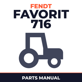 Fendt Favorit 716 Tractor Parts Manual