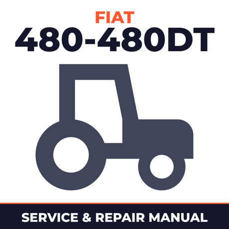 Fiat 480-480DT tractor Service & Repair Manual