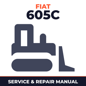 Fiat 605C Crawler Tractor Service & Repair Manual