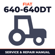Fiat 640-640DT tractor Service & Repair Manual