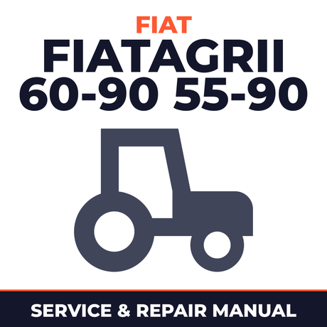 Fiat Fiatagrii 60-90 55-90 Tractor Service & Repair Manual