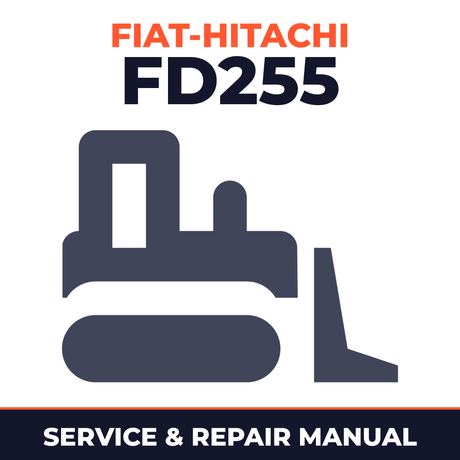 Fiat Hitachi FD255 Crawler Dozer Workshop Manual
