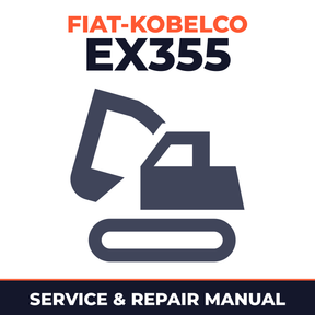 Fiat Kobelco Ex355 Tier2 Excavator Service Repair Manual