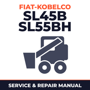 Fiat Kobelco SL45B SL55BH Skid Steer Loaders* Factory Service / Repair/ Workshop Manual !