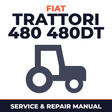 Fiat Trattori 480 480DT Tractor Service & Repair Manual