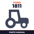 Ford 1811 4 Cylinder AG Industrial Tractor Master Parts Manual