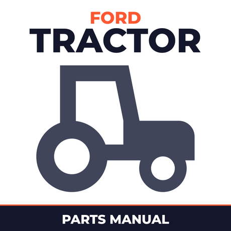 Ford 1953-1964 4 Cylinder Tractor Parts Manual