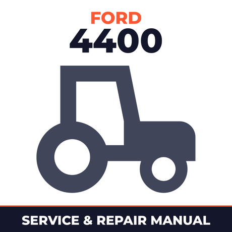 Ford 4400 1971-1975 Tractor Service & Repair Manual
