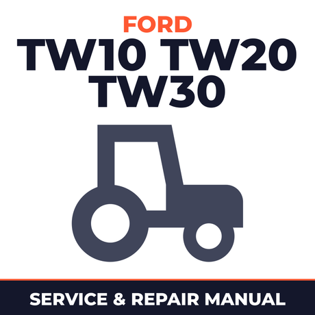 Ford TW10 TW20 TW30 tractor Service & Repair Manual