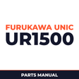 Furukawa Unic UR1500 Series Hydraulic Crane Parts Manual