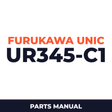 Furukawa Unic UR345-C1 Series Hydraulic Crane Parts Manual
