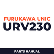 Furukawa Unic URV230 Series Hydraulic Crane Parts Manual