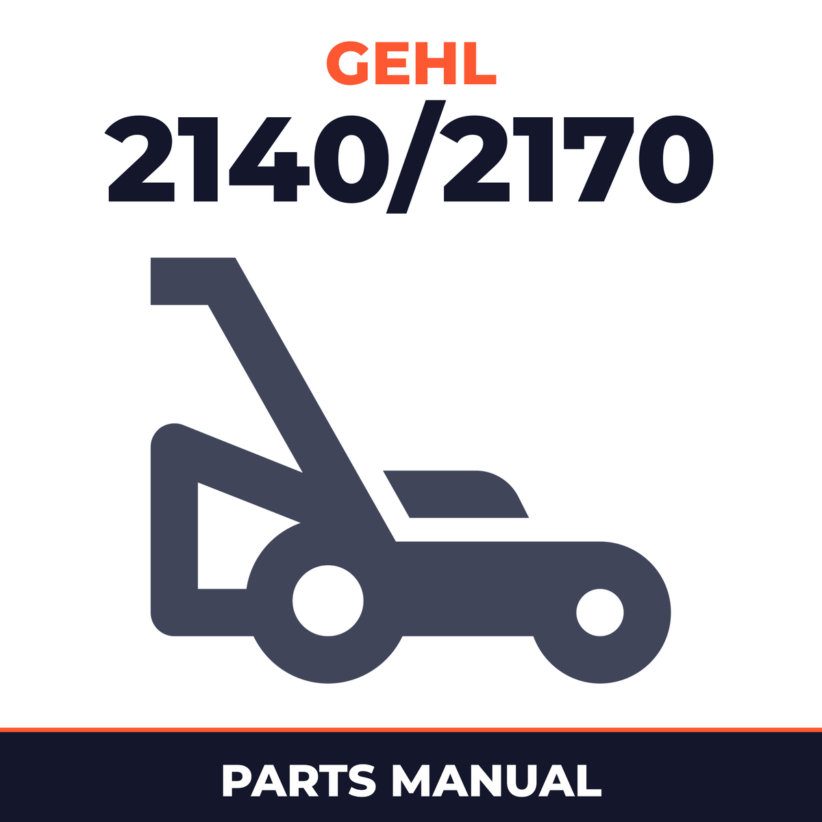 Gehl 2140/2170 Mower Conditioner Parts Manual