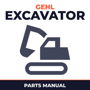 GEHL Compact Excavator Attachments Parts Part IPL Manual