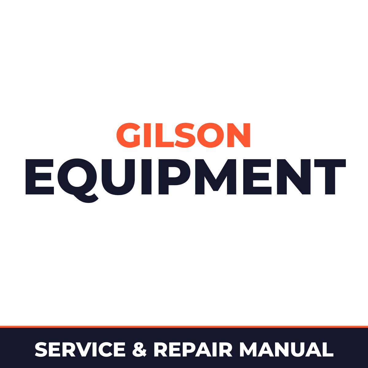 Gilson compact tiller front tine Service & Repair Manual