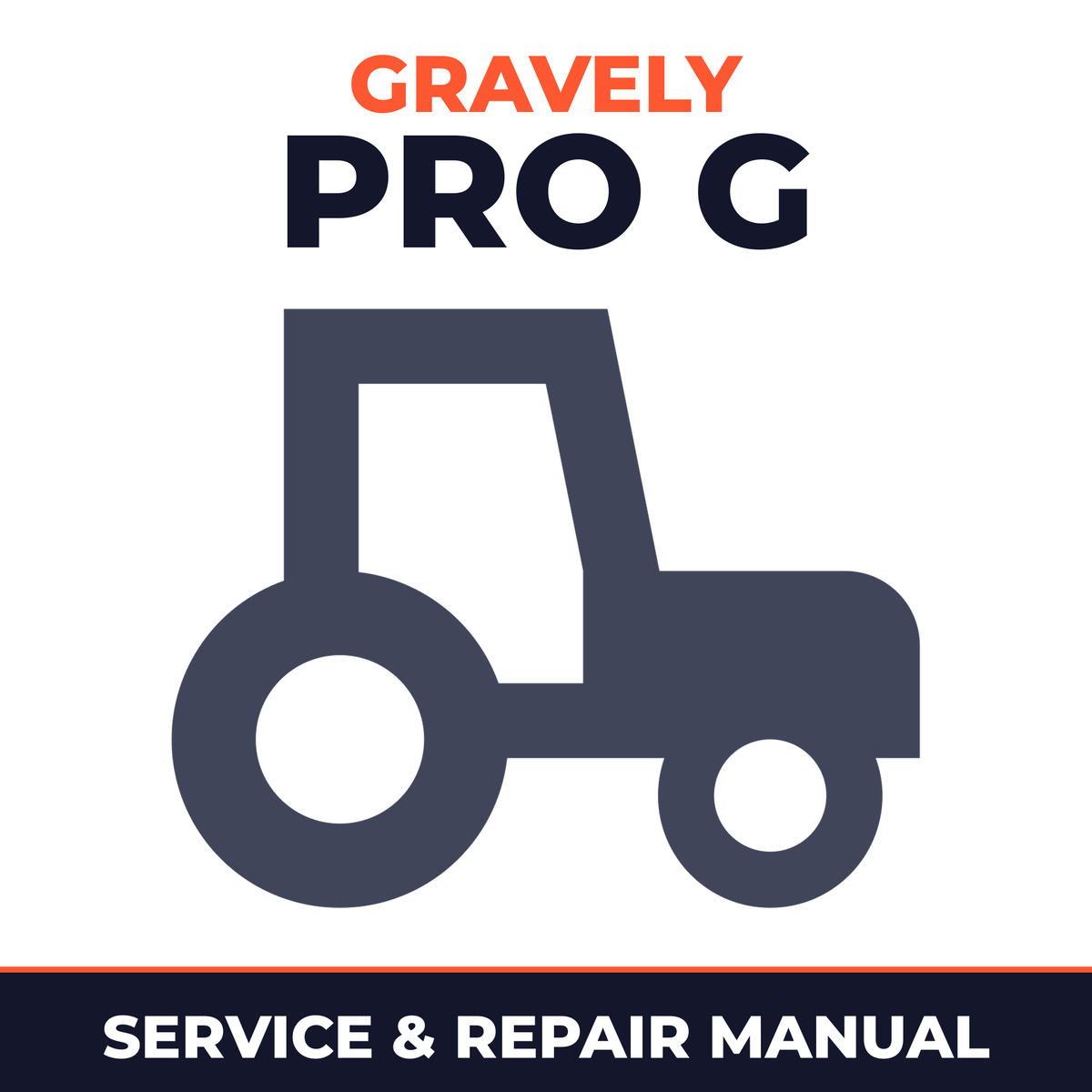 Gravely Pro G tractor Service & Repair Manual