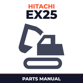 HITACHI EX25 MINI Excavator Engine Parts Catalog Manual ( Part Number: 3KR1HA21UH )