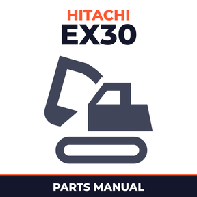 HITACHI EX30 MINI Excavator Engine Parts Catalog Manual ( Part Number 3KR2HA03UH )
