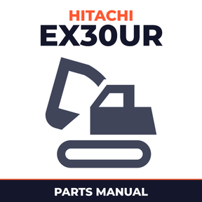 HITACHI EX30UR MINI Excavator Engine Parts Catalog Manual ( Part Number: 3KC1PA30UH )