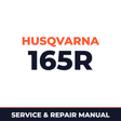 Husqvarna 165R Machine Service & Repair Manual