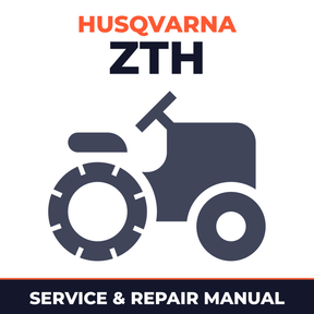 Husqvarna ZTH Ride on Mower Service & Repair Manual