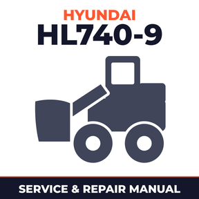 Hyundai HL740-9 Repair Manual Wheel Loader [Improved]