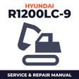 HYUNDAI R1200LC-9 Crawler Excavator Service Repair Manual