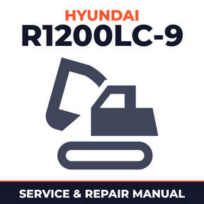 HYUNDAI R1200LC-9 Crawler Excavator Service Repair Manual