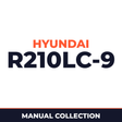 Hyundai R210lc-9 service, operator and engine manuals