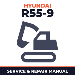 HYUNDAI R55-9 Crawler Excavator Service Repair Manual - !