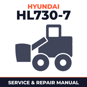 Hyundai Wheel Loader HL730(TM)-7* Factory Service / Repair/ Workshop Manual !