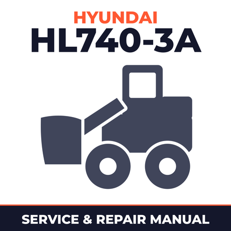 Hyundai Wheel Loader HL740-3A Service Repair Manual