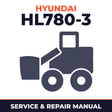 Hyundai Wheel Loader HL780-3 Service Repair Manual