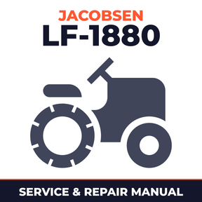 Jacobsen LF-1880 Riding Mower Service & Repair Manual