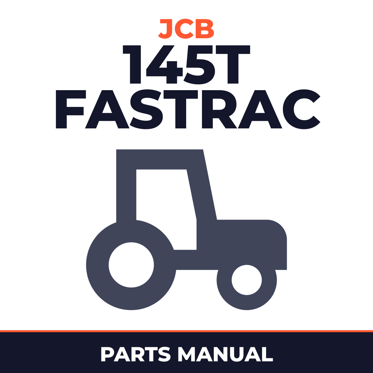JCB 145T Fastrac Tractor Parts Manual